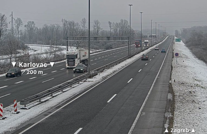 HAK: Za sve skupine vozila otvorene su autoceste A1 i A6