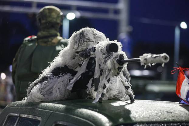 Zagreb: Generalna proba sve?anog vojnog mimohoda