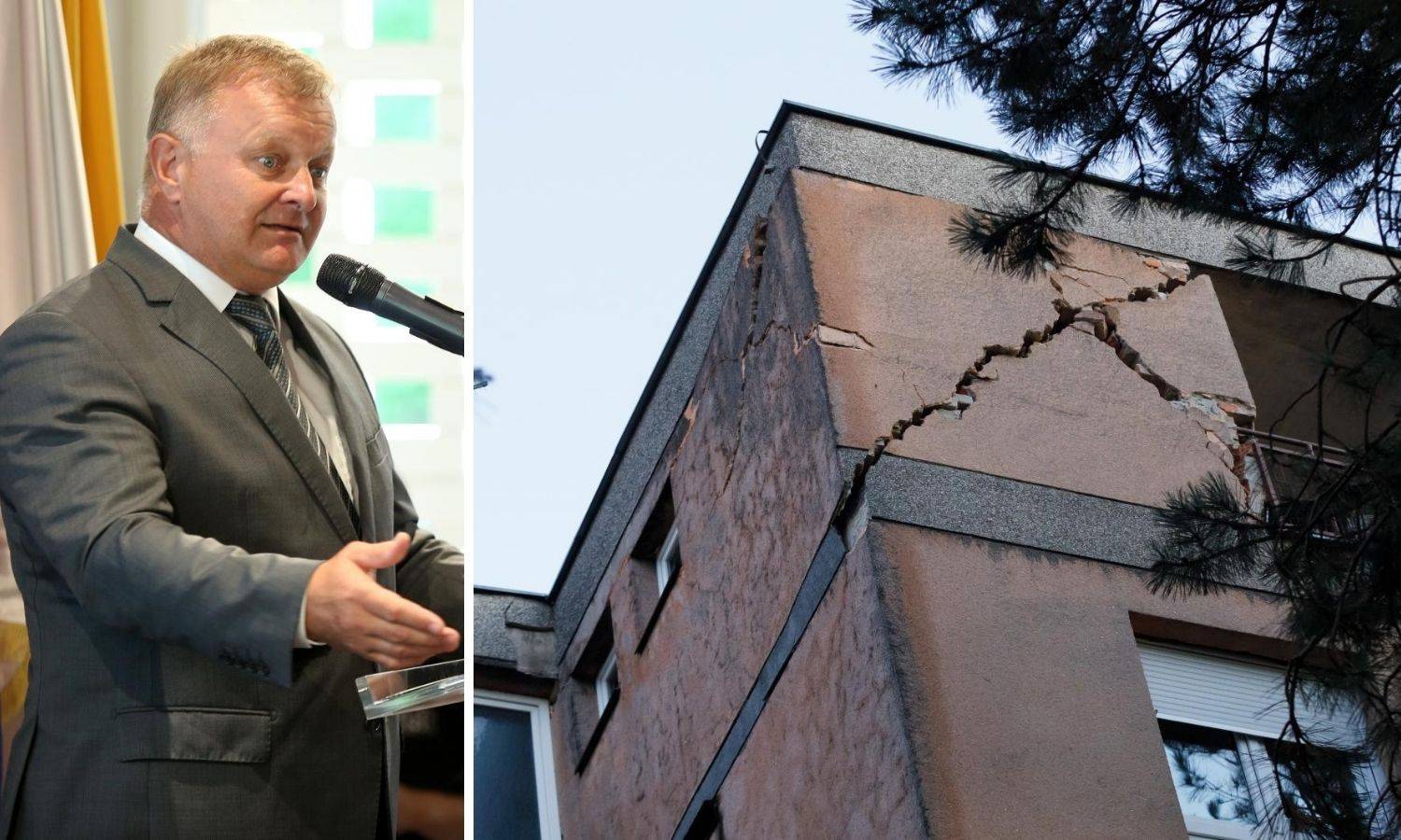 Gradonačelnik Turk: Šteta od potresa u Zaprešiću mjeri se u stotinama milijuna kuna...