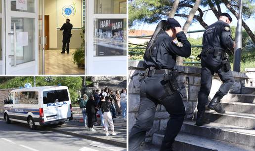 FOTO Pogledajte kako su izgledale škole diljem Hrvatske nakon dojava o bombama