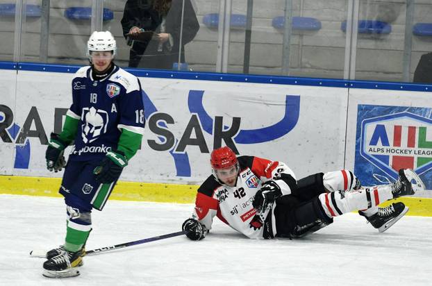 Sisak: Susret hokejaša Siska i Jesenica u Alpskoj hokejaškoj ligi