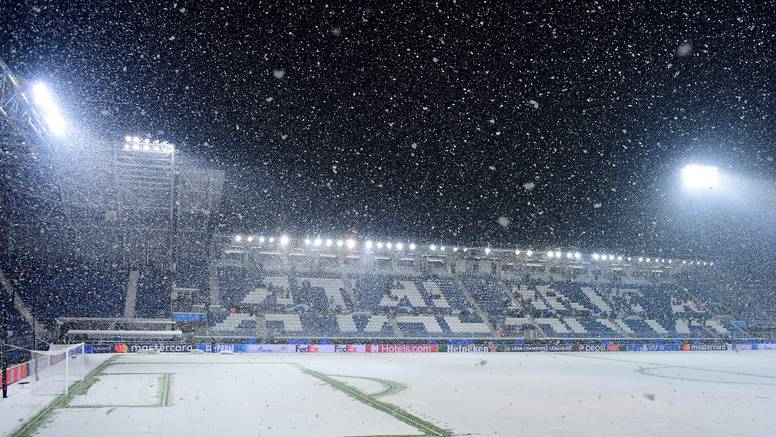 Snježna mećava odgodila susret Lige prvaka: Atalanta i Pašalić za 1/8 finala igraju u četvrtak