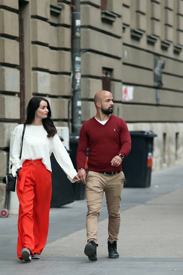 Zagreb: Ingrid Divković i Luka Budak u šetnji gradom