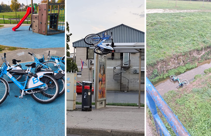 Bajs stigao u Sesvete: Jedan završio na krovu autobusne stanice, drugi u kanalu...