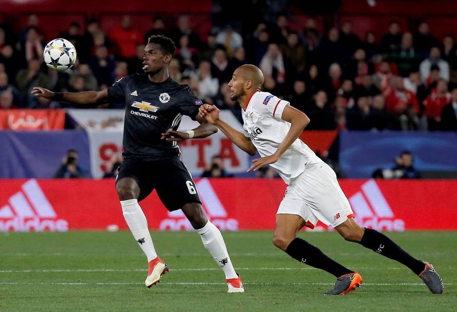 Champions League Round of 16 First Leg - Sevilla vs Manchester United