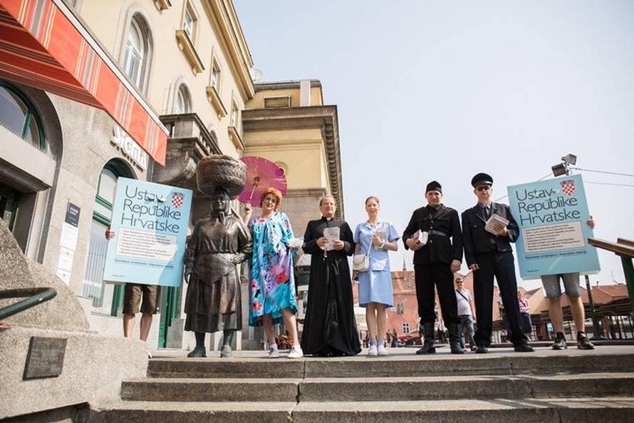 Zagrepčani ostali iznenađeni nesvakidašnjim performansom