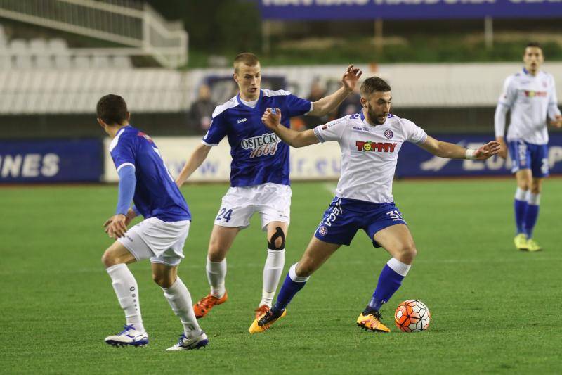 Drama u Splitu: Osijek zabio Hajduku  u 95. minuti za 2-2!