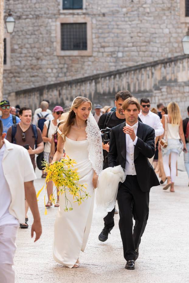 Vjenčanje Borne Sose i Ivone Šimunović u Dubrovniku