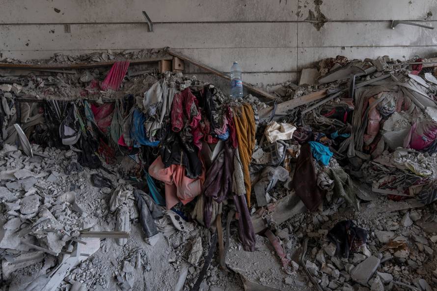 Aftermath of Israeli strikes in south Lebanon