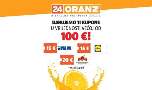 Samo još ovaj vikend zgrabi Oranž za 17€. Uzmi kupone za Inu, Lidl, MaxBet, Matičnjak ...
