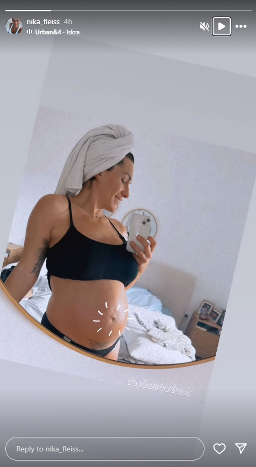 Nika Fleiss čeka bebu!
