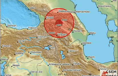 Potres 5,5 po Richteru u Rusiji