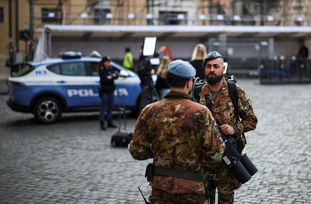Pope Francis lies in state in St. Peter's Basilica at the Vatican