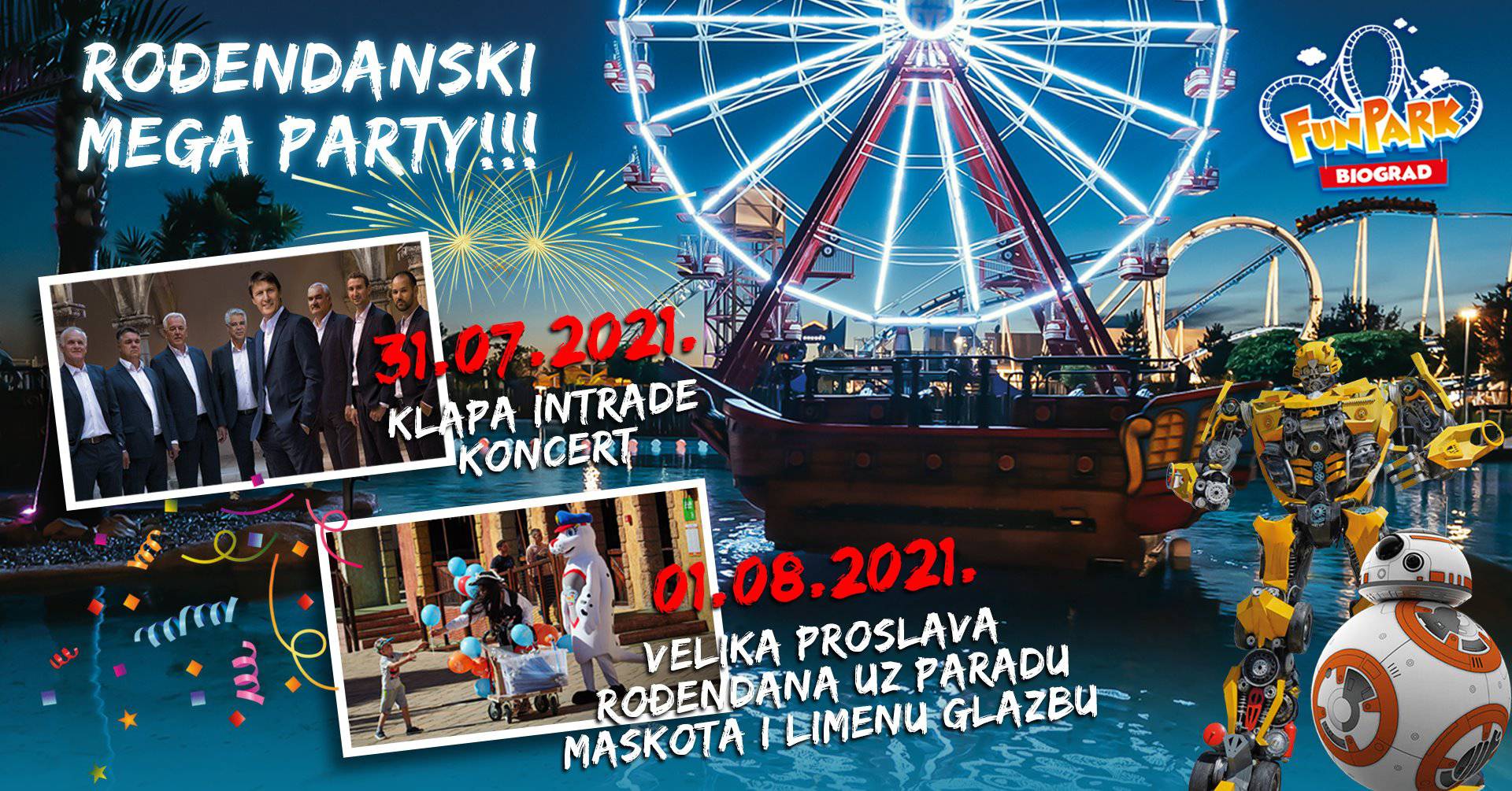 Kakav mega-rođendanski party je pripremio Fun park Biograd!