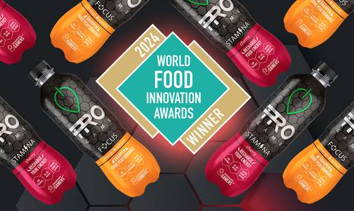 Jamnica ProGame - prvo mjesto u kategoriji inovacija na Foodbev awards u Londonu