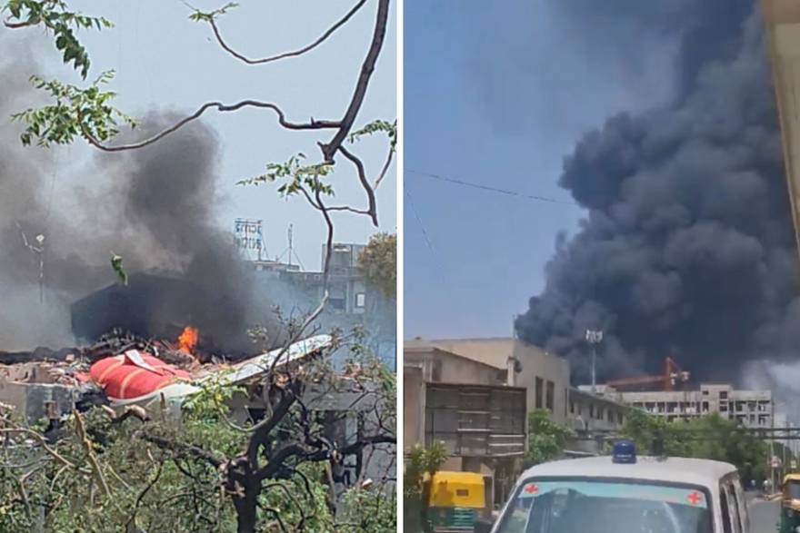 The British claims: ‘I was the only surviving aircraft crash in India’