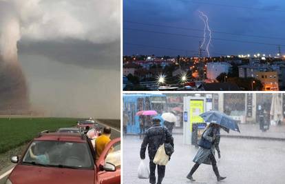 Klima podivljala: U Rumunjskoj tornado, a nama stiže snijeg