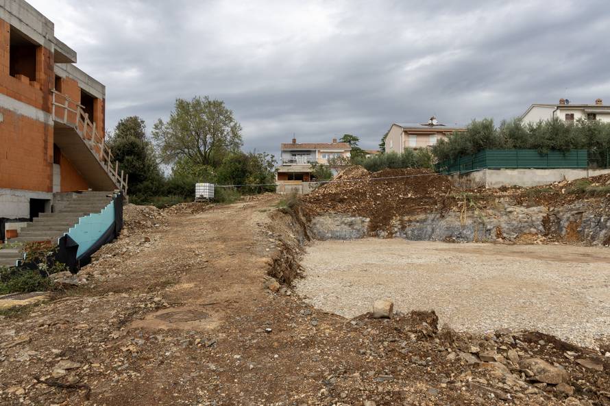 Lokacija u Puli gdje je pronađena zaostala bomba iz drugog svjetskog rata