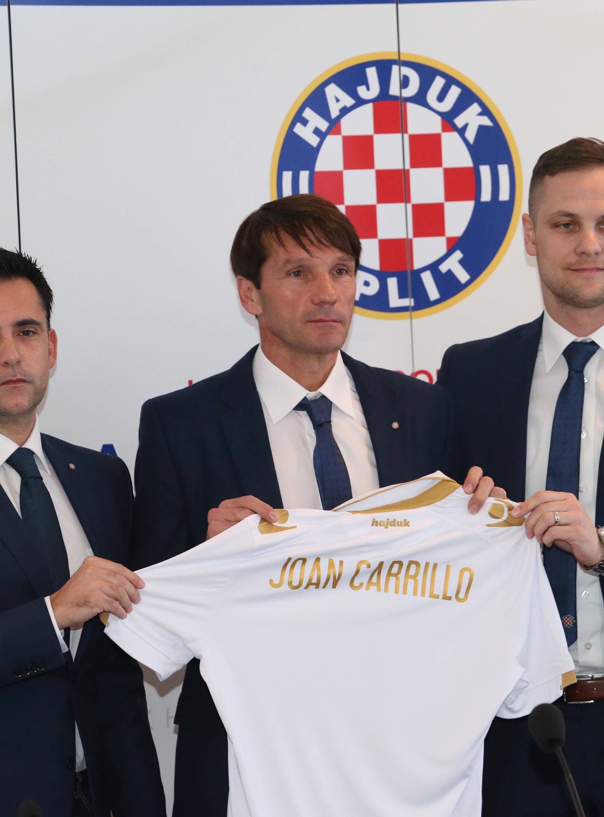 Carrillo preuzeo Hajduk: Došao sam u najbolji klub u Hrvatskoj