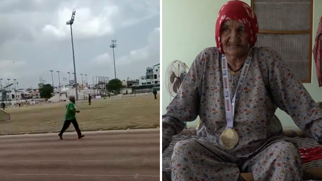 VIDEO Ova žena ima 105 godina i ruši rekorde trčanja u Indiji