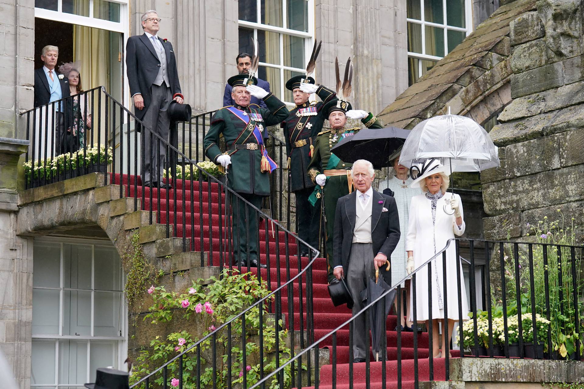 King visits Scotland for Holyrood Week