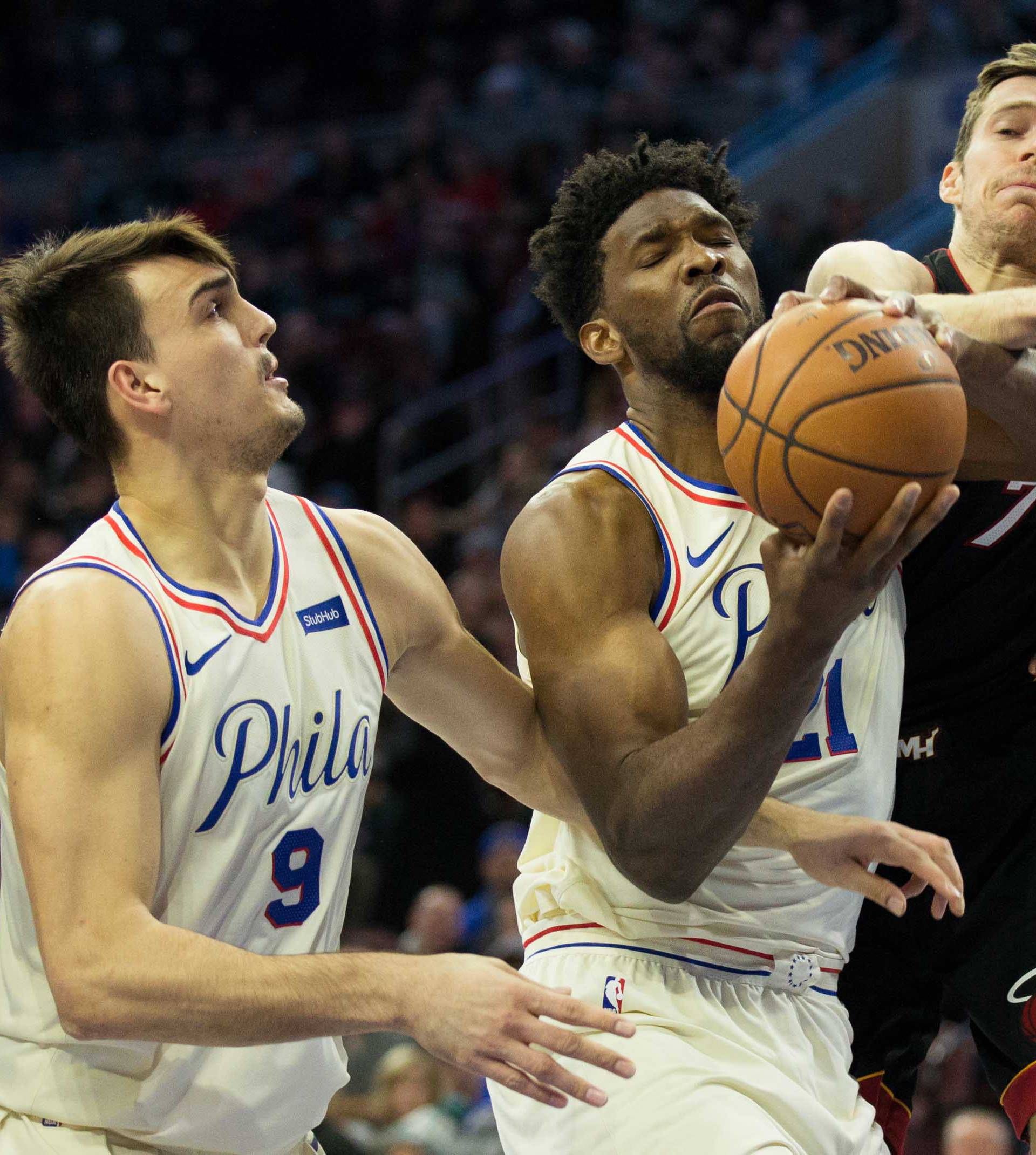 NBA: Miami Heat at Philadelphia 76ers