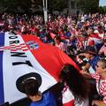 VIDEO Pogledajte veliki korteo hrvatskih navija&ccaron;a u Torontu!