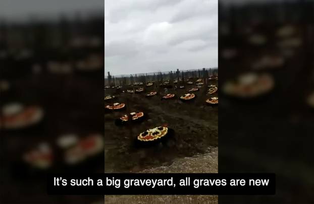 PMC Wagner graveyard Russia