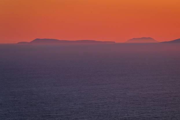 Vela Luka: Zalazak sunca