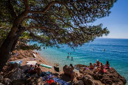 FOTO Brela: Plaža Punta Rata jedan je od simbola Hrvatske