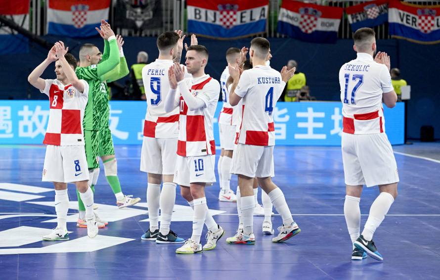 Susret Hrvatske i Španjolske u polufinalu Europskog prvenstva u futsalu