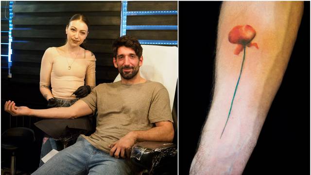 Simbolizira ljubav: Sobin zbog uloge tetovirao mak na ruku...