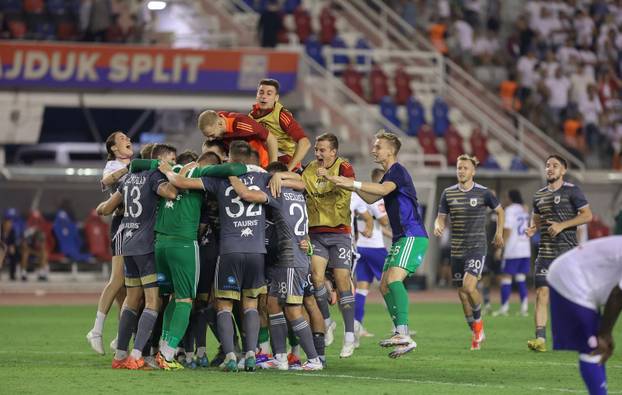 Uzvratna utakmica 3. pretkola Konferencijske lige između Hajduka i Ružomberoka