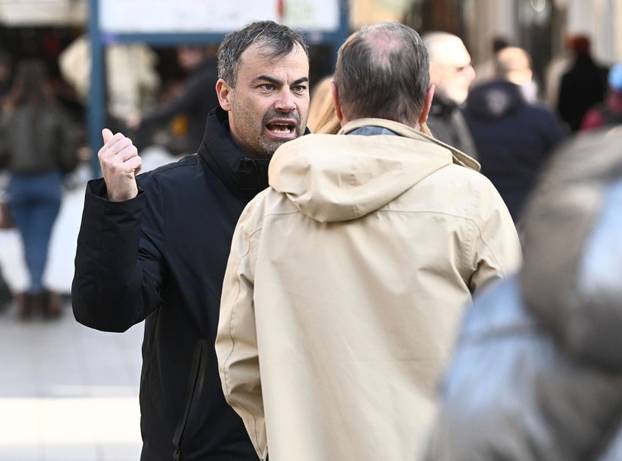 Zagreb: Josip Šimić u šetnji gradom