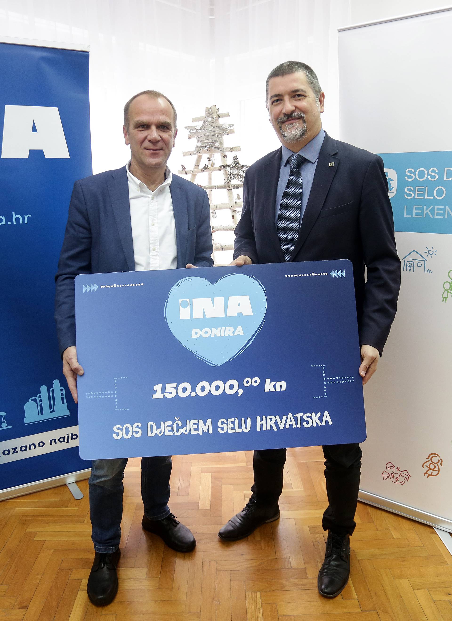 INA uručila donaciju SOS Dječjem selu Hrvatska
