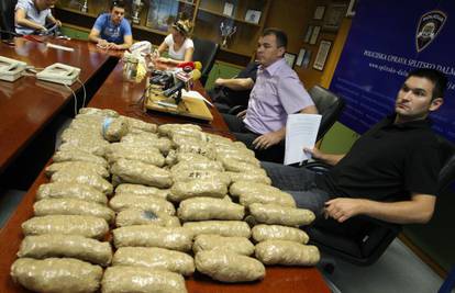 Split: Zaplijenili 353 grama kokaina i 11 kg marihuane