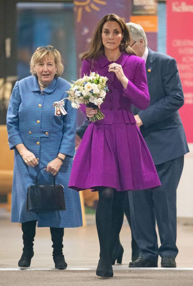 Royal visit to East Anglia Children