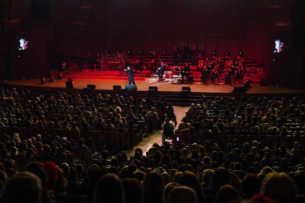 Zagreb: Koncert Marije Šerifovic u Koncertnoj dvorani Vatroslav Lisinski