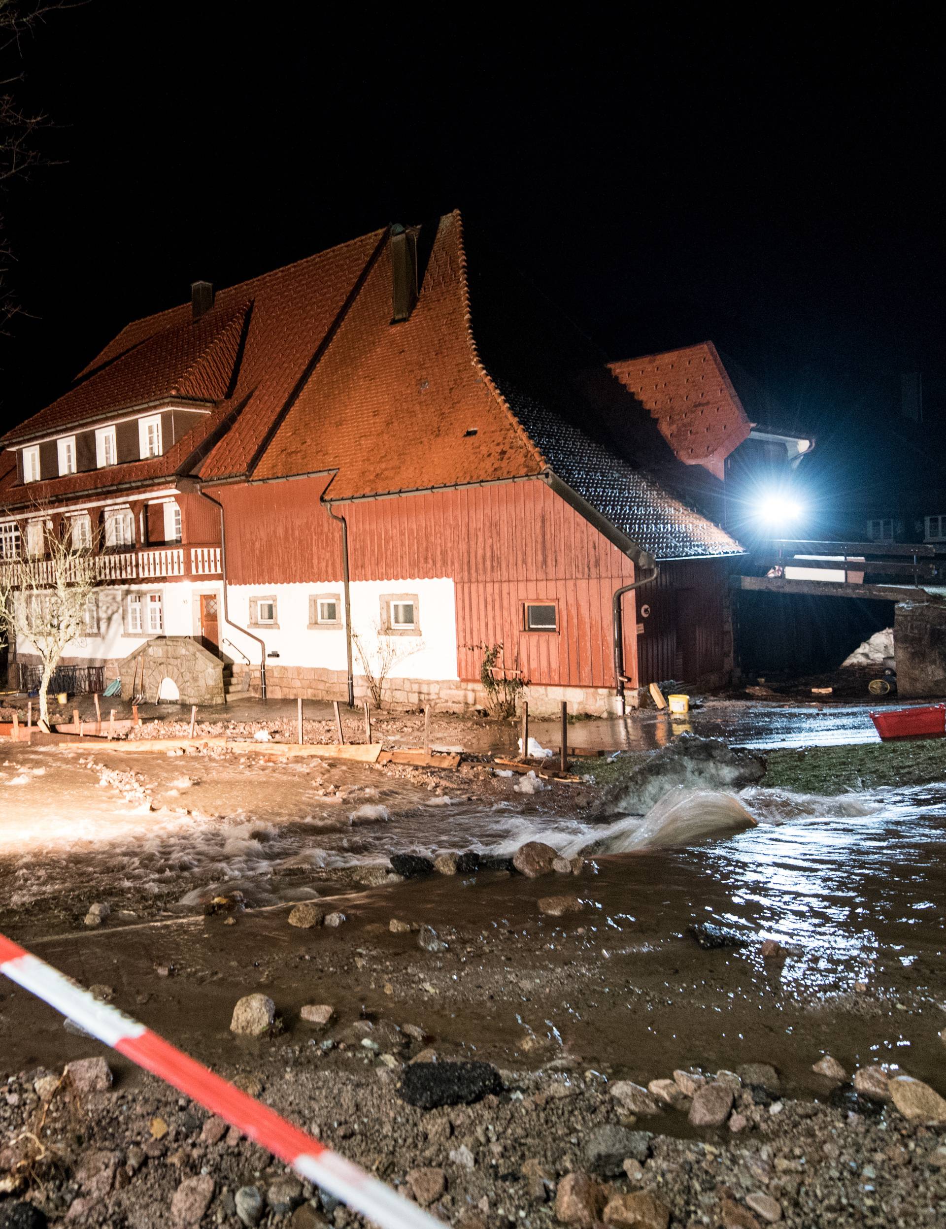 Flooding in St. Blasia