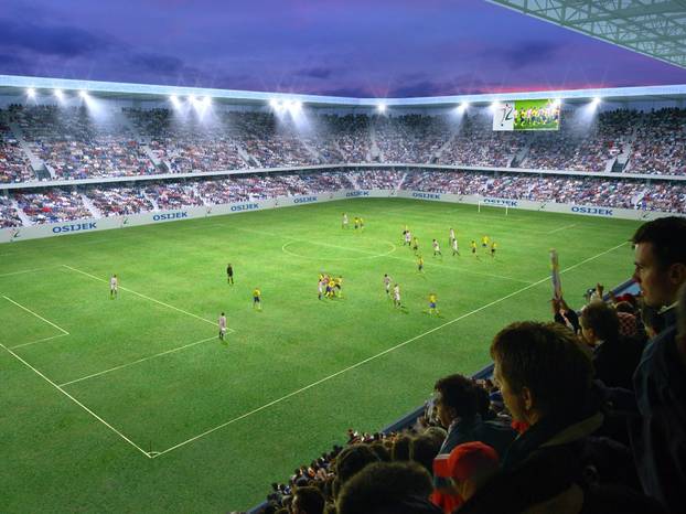FOTO Ove su stadione obećavali u Hrvatskoj, a od njih još ništa: Plavi vulkan, kuglof, Kantrida...