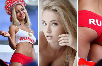 Evo je opet, s još manje odjeće: Ruska porno zvijezda na tribini