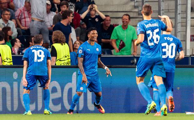 AUT, UEFA CL, FC Red Bull Salzburg vs Dinamo Zagreb