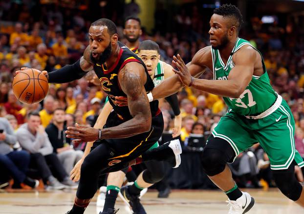 NBA: Playoffs-Boston Celtics at Cleveland Cavaliers