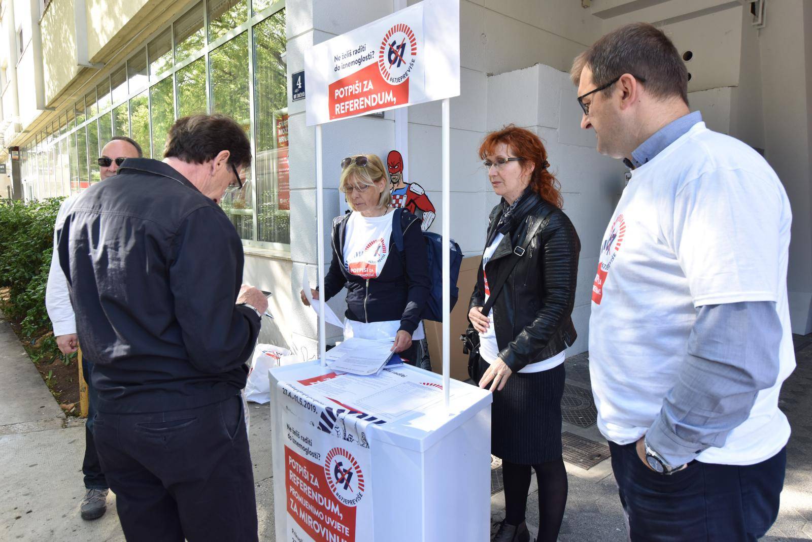 Prikupljaju potpise: 'Odaziv je dobar, ići ćemo na referendum'