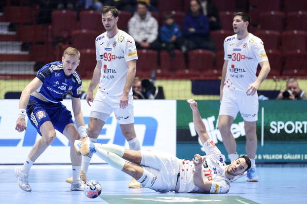 Susret Islanda i Hrvatske u drugom krugu EHF Europskog prvenstva