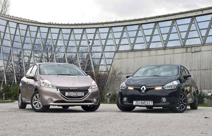 Dizelaški dvoboj: Peugeot 208 e-HDi protiv Renaulta Clija dCi