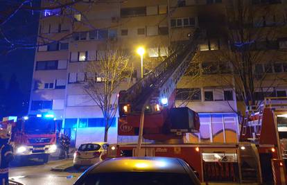 Gorio stan u Prečkom: 'Dim je bio ogroman. Susjedi trčali van'