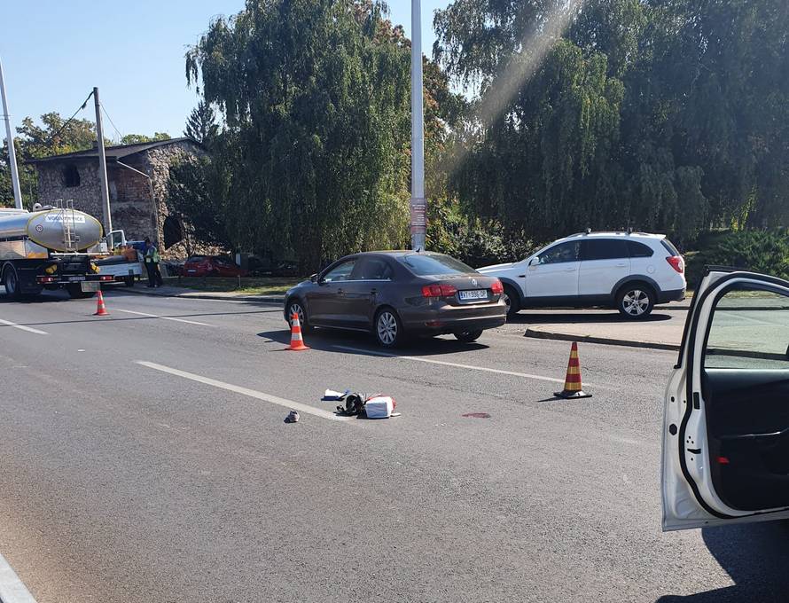 Autom naletio na pješakinju u Zagrebu, završila je u bolnici