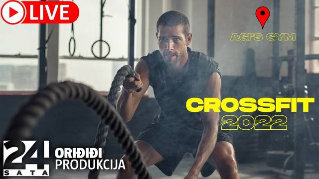 Najveće CrossFit natjecanje samo na YouTube kanalu 24sata: Samo za najspremnije...