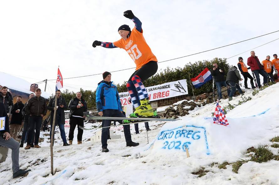 24SATA Zabok: Organizirano je natjecanje u skijaškim skokovima "Turneja 4 brega"